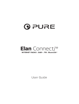 PURE Elan Connect-+ Internet Radio . DAB+ . FM . Bluetooth User guide