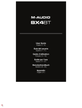 M-Audio M-AUDIO BX4BT 4.5 Inch 120W Bluetooth Studio Monitors User guide
