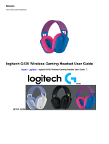 Logitech G435 Wireless Gaming Headset User guide