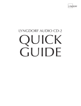 LYNGDORF CD-2 User guide