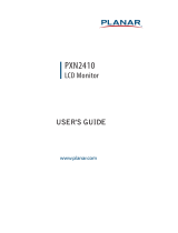 Planar PXN2410 User guide