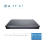 NuPrime EVO-TWO Evolution STA Stereo Power Amplifier User guide