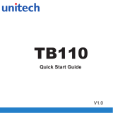 Unitech TB110 User guide