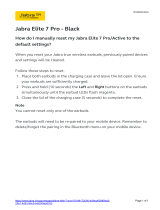 Jabra Elite 7 Pro User guide