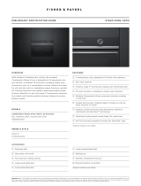 Fisher & Paykel OS60NDTDX1 User guide