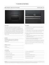 Fisher & Paykel OS24NDTDX1 User guide