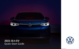 Volkswagen 2021 ID.4 EV Car User guide