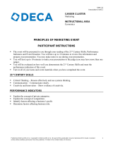 Deca PMK-22 Principles Of Marketing Event User guide