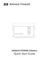 mango powerE Battery Backup and Portable Power Station