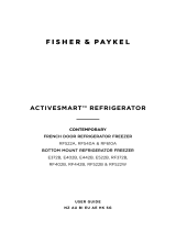 Fisher & Paykel ACTIVESMART RF442B User manual