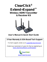 ClearClick Extend+Expand User manual