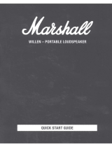 Marshall 972WILLENB User guide