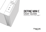 Fractal Design DEFINE MINI C User guide
