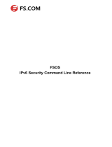 FSS IPv6 Security Command Line Reference