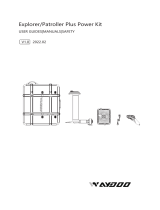 WAYDOO Explorer Patroller Plus Power Kit User guide