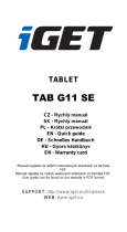 iGET TAB G11 SE User guide