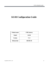 KKM KG04 User guide