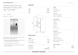 Fisher & Paykel RF522ADUSX4 User guide