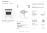 Fisher & Paykel OR30SCG4W1 User guide