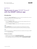 SMART TECH Smart Board User guide