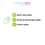 Nosiboo Pro 2 User guide