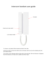 Strutt House 2 Way Intercom Handset System User guide