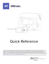 Hillrom Life2000 Ventilation System User guide