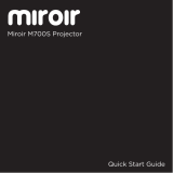 Miroir M700S User guide
