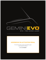 Gemini EVO 810 User guide