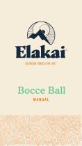 Elakai Bocce Ball User guide