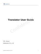 SyberSense XPT01E1433 User guide