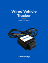 FleetSharp Wire-In Vehicle and Car Tracker User guide