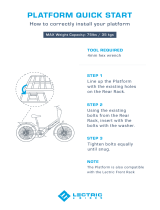 LECTRIC eBIKES Small Food Delivery Package Platform User guide