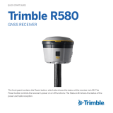 TRIMBLE R580 GNSS User guide