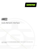 Shure ANI22 User guide