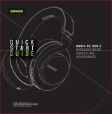 Shure Aonic 50 User guide