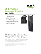 KV2 Audio ES Flyware Suspension and Rigging User guide