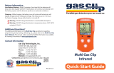 Gas Clip Technologies MGC User guide