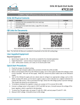 Kinetic Technologies KTC2110 User guide