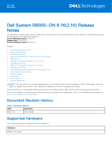 Dell S6000-ON User guide