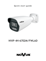Novus NVIP-4H-6702M/FWLAD IP Camera User guide