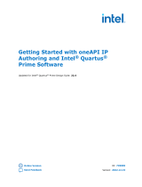 Intel oneAPI IP Authoring and Intel Quartus Prime Software User guide