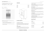 Fisher & Paykel RF522ADX4 User guide