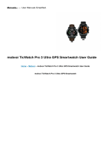 MOBVOI  TicWatch Pro 3 Ultra GPS Smartwatch User guide