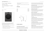 Fisher & Paykel WH1160HG1 User guide