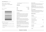 Fisher & Paykel DD60D4NX9 User guide