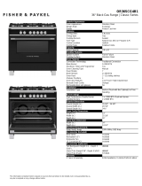 Fisher & Paykel OR36SCG4B1 User guide