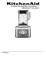 KitchenAid 5KSB4026 Stand Blender User guide