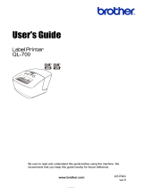 Brother QL-700 User guide