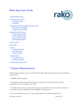 rako RK-WK-HUB Rako App User guide